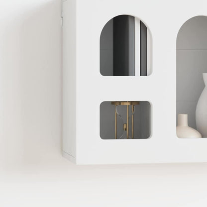 Hanging Cabinet White 60 x 20 x 40 cm Engineered Wood