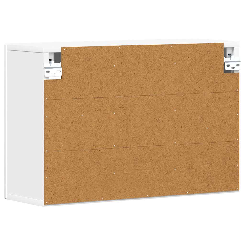 Hanging Cabinet White 60 x 20 x 40 cm Engineered Wood