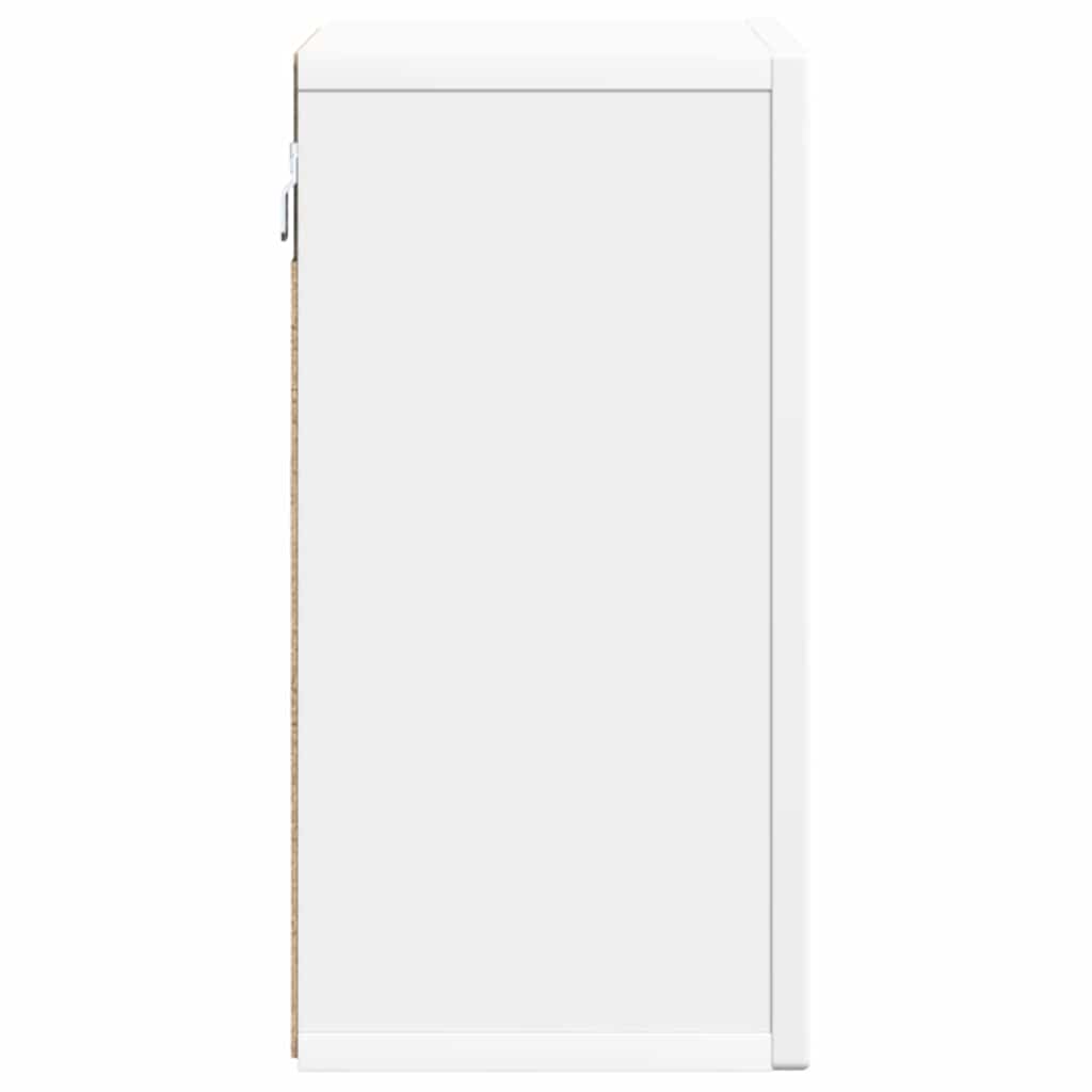 Hanging Cabinet White 60 x 20 x 40 cm Engineered Wood