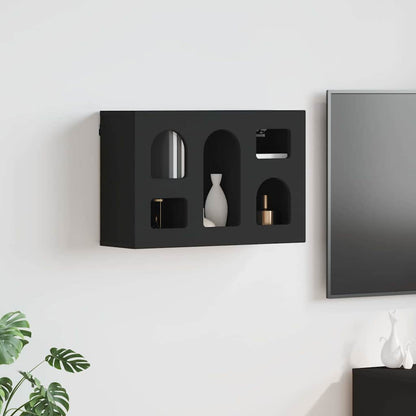 Hanging Cabinet Black 60 x 20 x 40 cm Engineered Wood