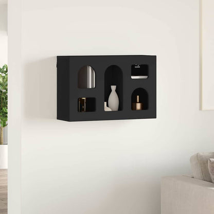 Hanging Cabinet Black 60 x 20 x 40 cm Engineered Wood