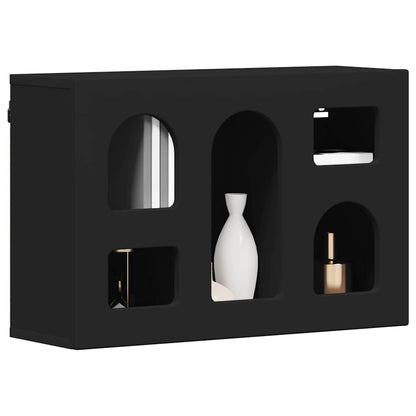 Hanging Cabinet Black 60 x 20 x 40 cm Engineered Wood