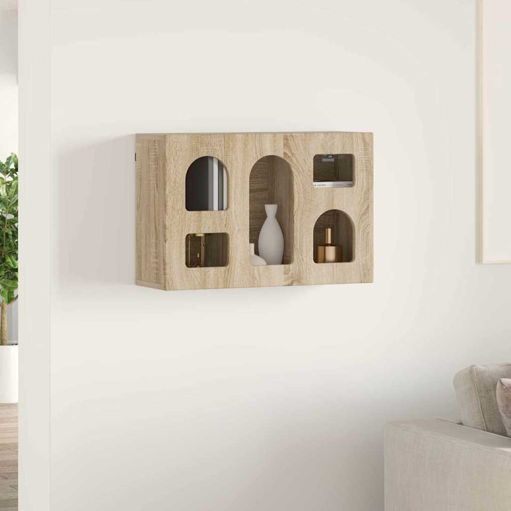 Hanging Cabinet ELST Sonoma Oak 60 x 20 x 40 cm Engineered Wood