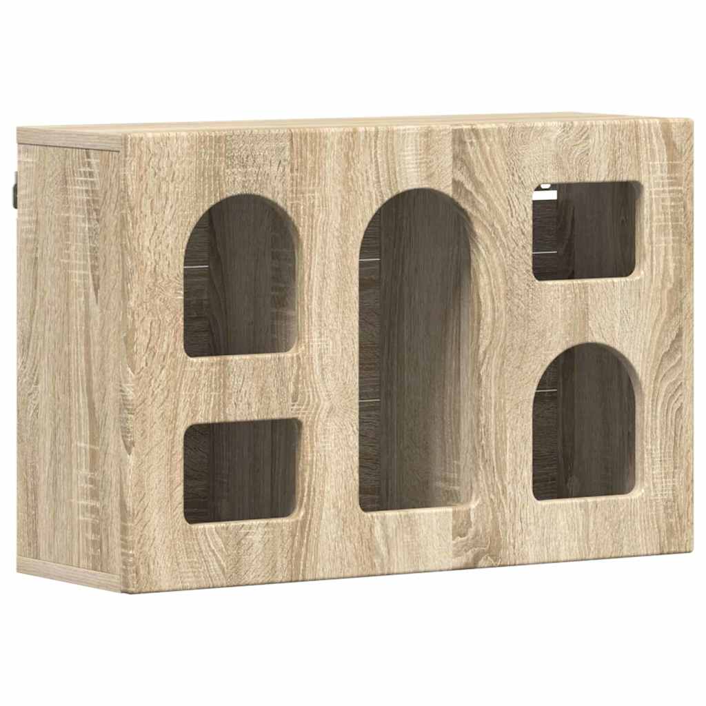 Hanging Cabinet ELST Sonoma Oak 60 x 20 x 40 cm Engineered Wood