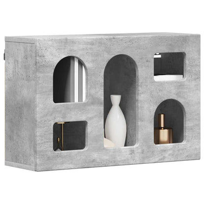 Hanging Cabinet Concrete Grey 60 x 20 x 40 cm Engineered Wood
