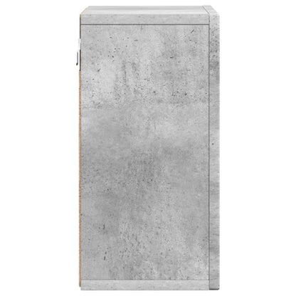 Hanging Cabinet with Shelf ELST Concrete Grey 60 x 20 x 40 cm