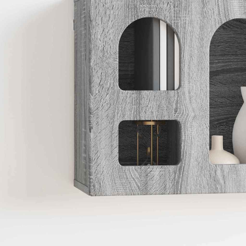 Hanging Cabinet Grey Sonoma 60 x 20 x 40 cm Engineered Wood