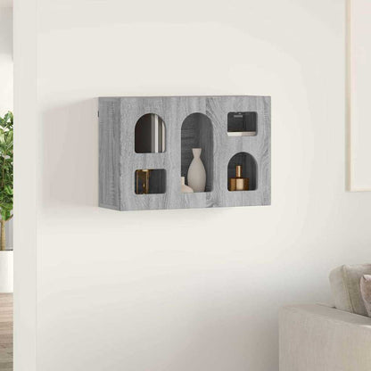 Hanging Cabinet Grey Sonoma 60 x 20 x 40 cm Engineered Wood