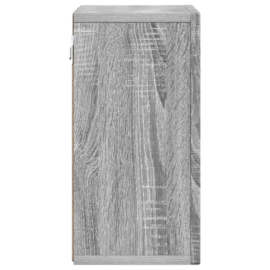 Hanging Cabinet Grey Sonoma 60 x 20 x 40 cm Engineered Wood