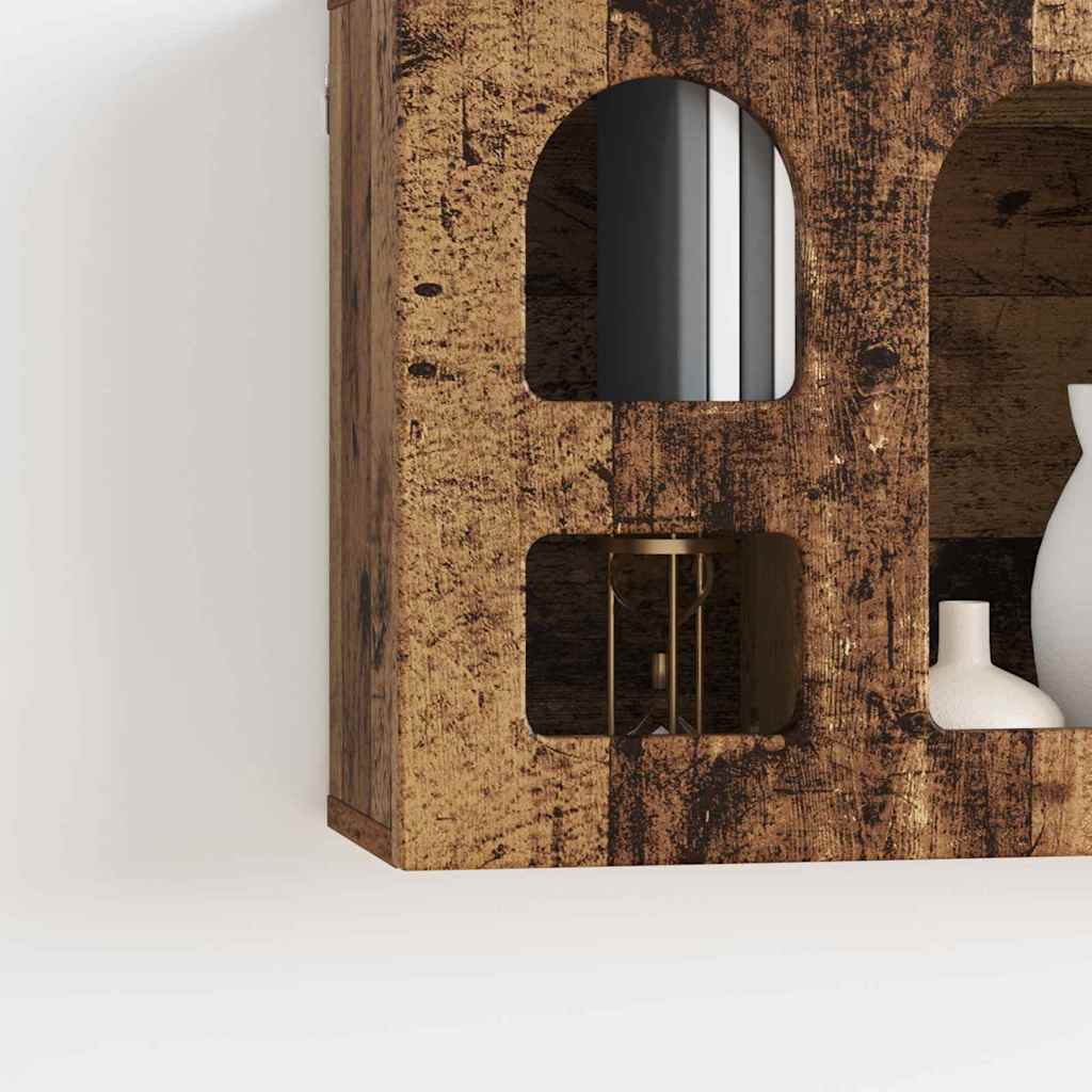 Hanging Cabinet Old Wood 60 x 20 x 40 cm Engineered Wood