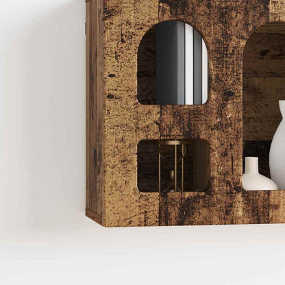 Hanging Cabinet Old Wood 60 x 20 x 40 cm Engineered Wood