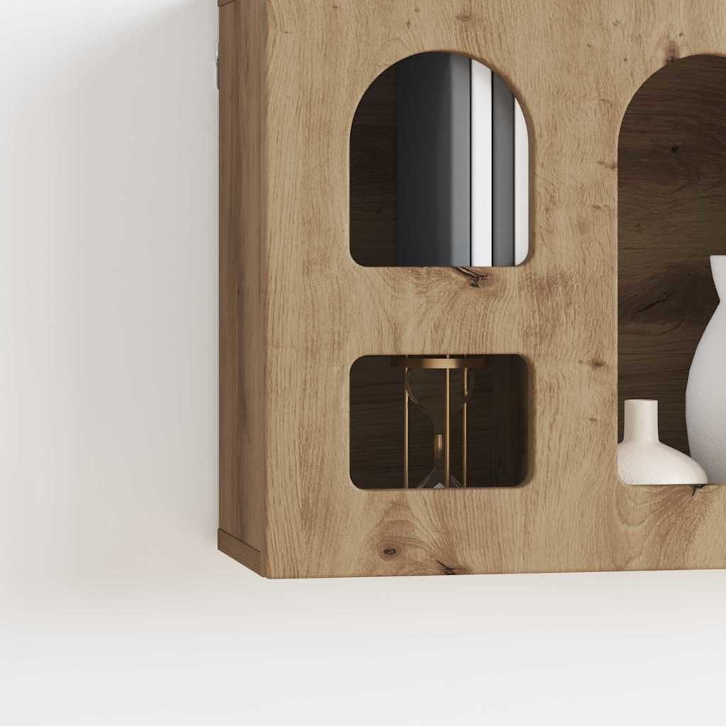 Hanging Cabinet Artisan Oak 60 x 20 x 40 cm Engineered Wood