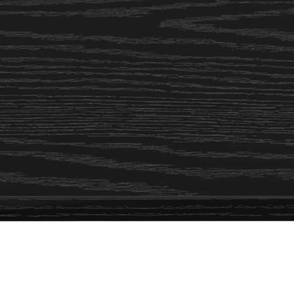 Wall-Mounted Desk Black Oak Engineered Wood 60 x 45 x 30 cm