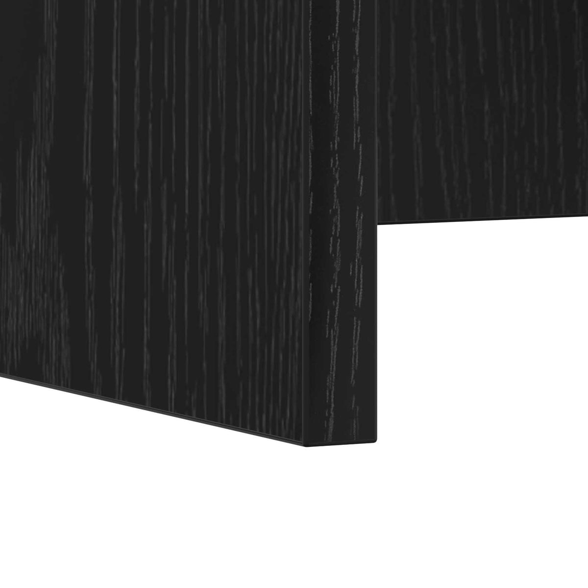 Wall-Mounted Desk Black Oak Engineered Wood 60 x 45 x 30 cm