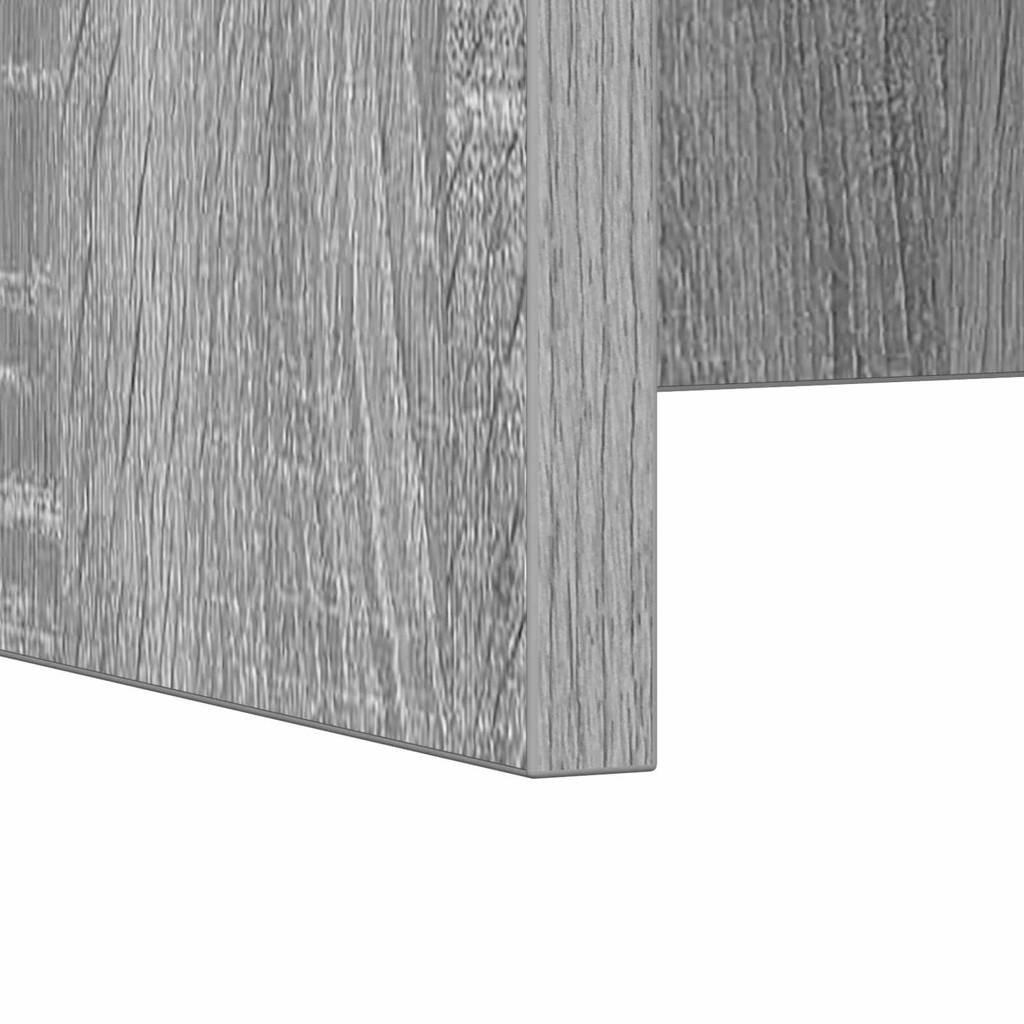 Wall-Mounted Desk Grey Sonoma Engineered Wood 60 x 45 x 30 cm