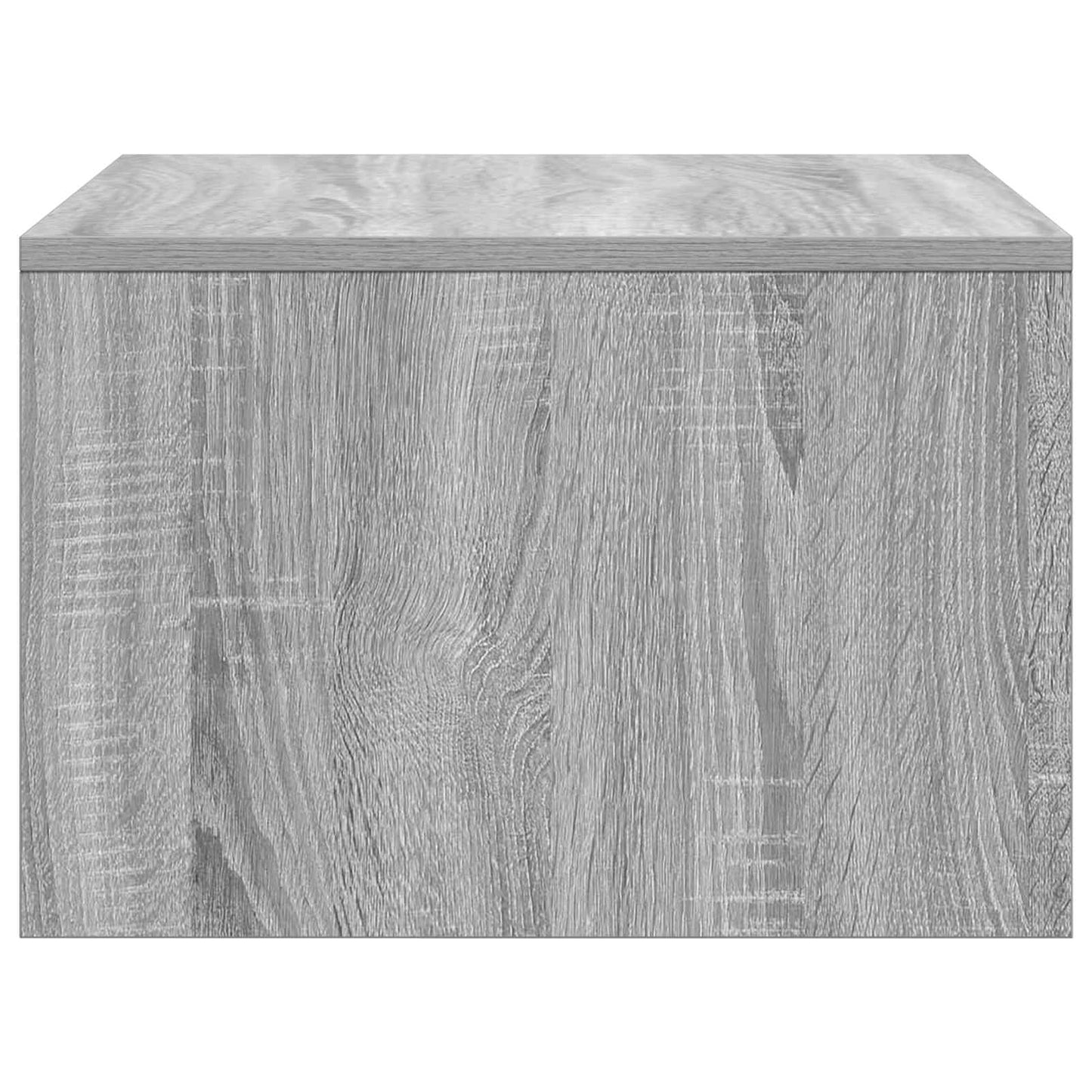 Wall-Mounted Desk Grey Sonoma Engineered Wood 60 x 45 x 30 cm