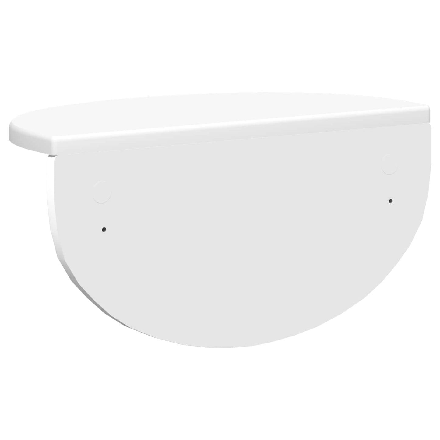 Wall Shelf Wall-mounted White 38 x 19 x 19 cm Engineered Wood