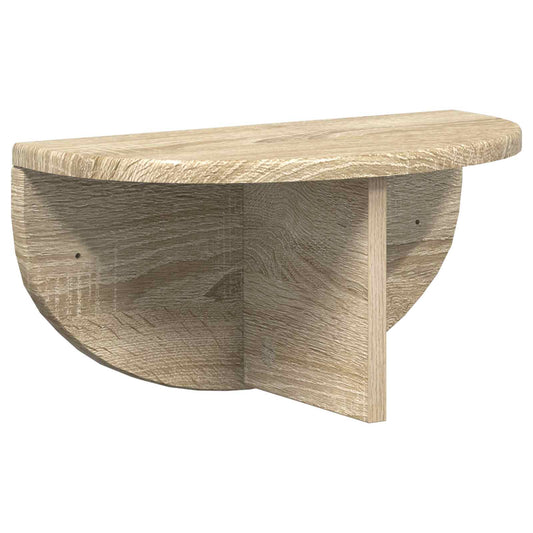 Wall Shelf Sonoma Oak 38 x 19 x 19 cm Engineered Wood