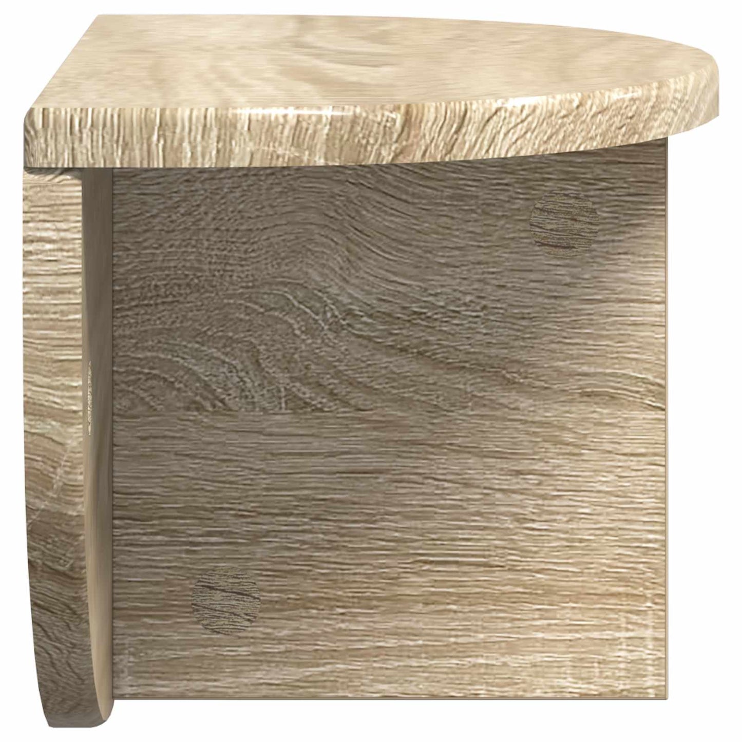 Wall Shelf Sonoma Oak 38 x 19 x 19 cm Engineered Wood