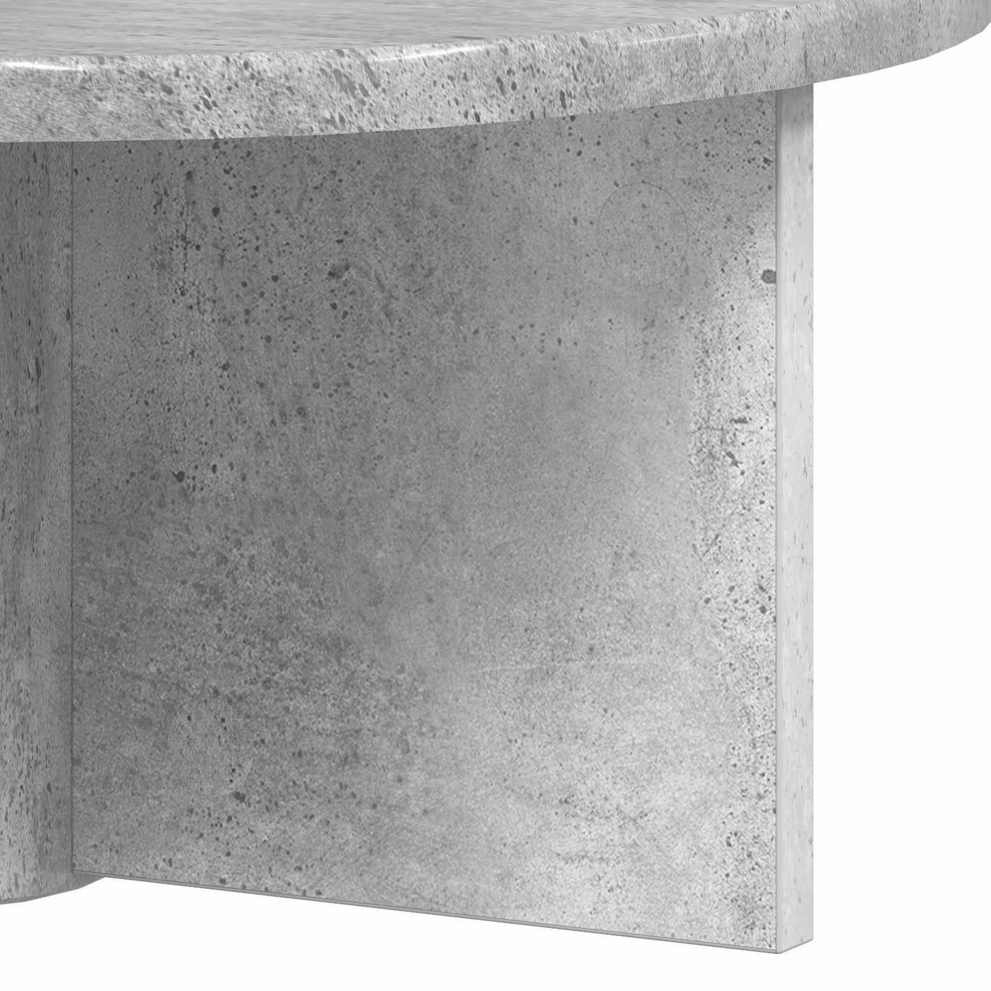 Wall Shelf Concrete Grey 38 x 19 x 19 cm Engineered Wood