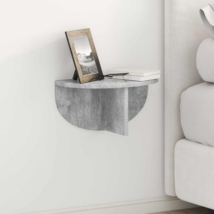 Wall Shelf Concrete Grey 38 x 19 x 19 cm Engineered Wood