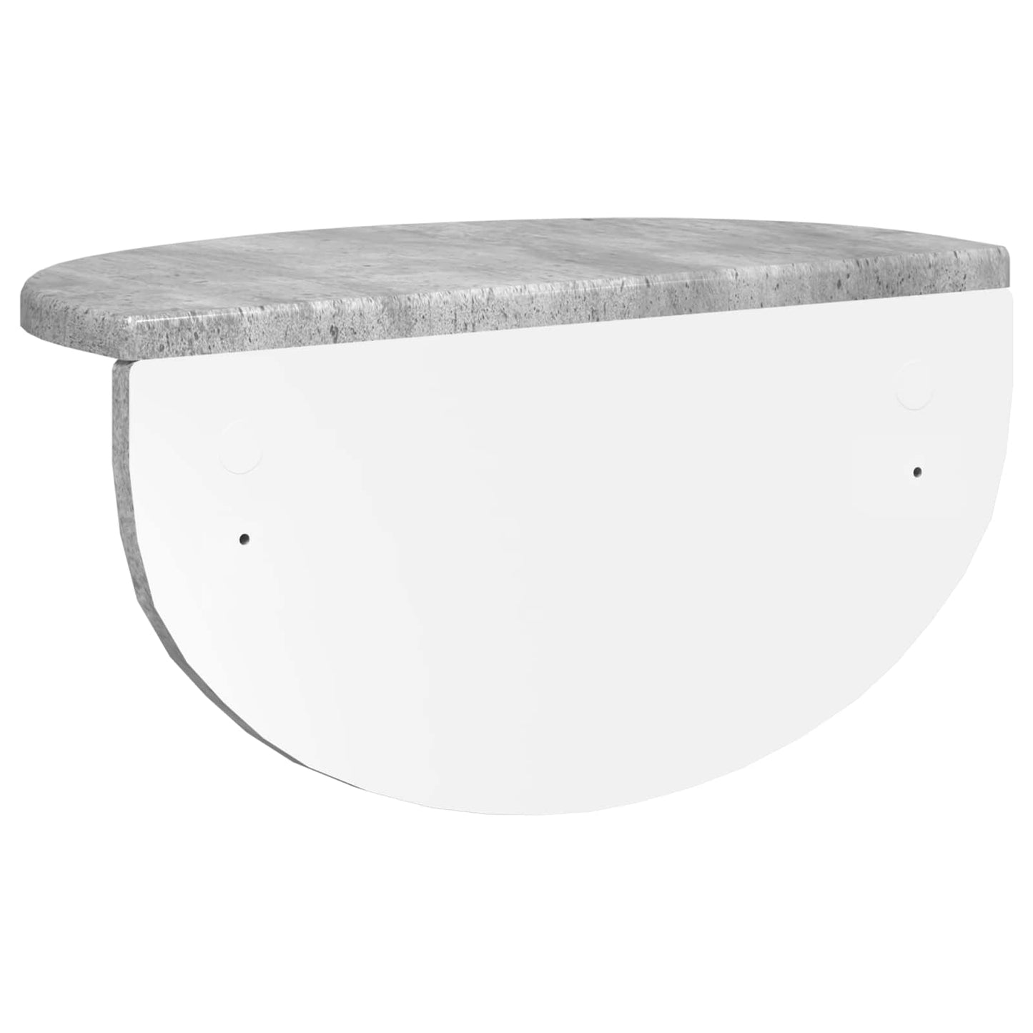 Wall Shelf Concrete Grey 38 x 19 x 19 cm Engineered Wood