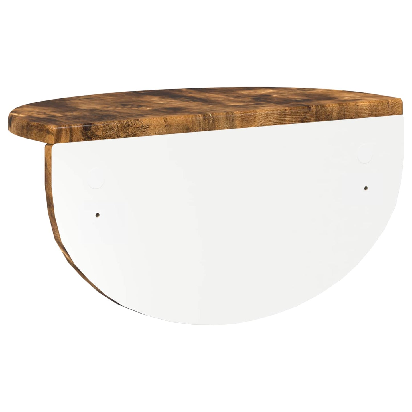 Wall Shelf Smoked Oak 38 x 19 x 19 cm Engineered Wood