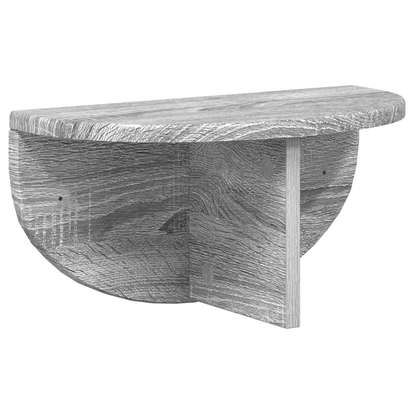 Wall Shelf Grey Sonoma 38 x 19 x 19 cm Engineered Wood