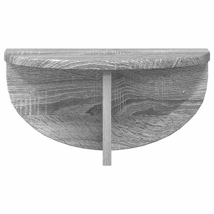 Wall Shelf Grey Sonoma 38 x 19 x 19 cm Engineered Wood