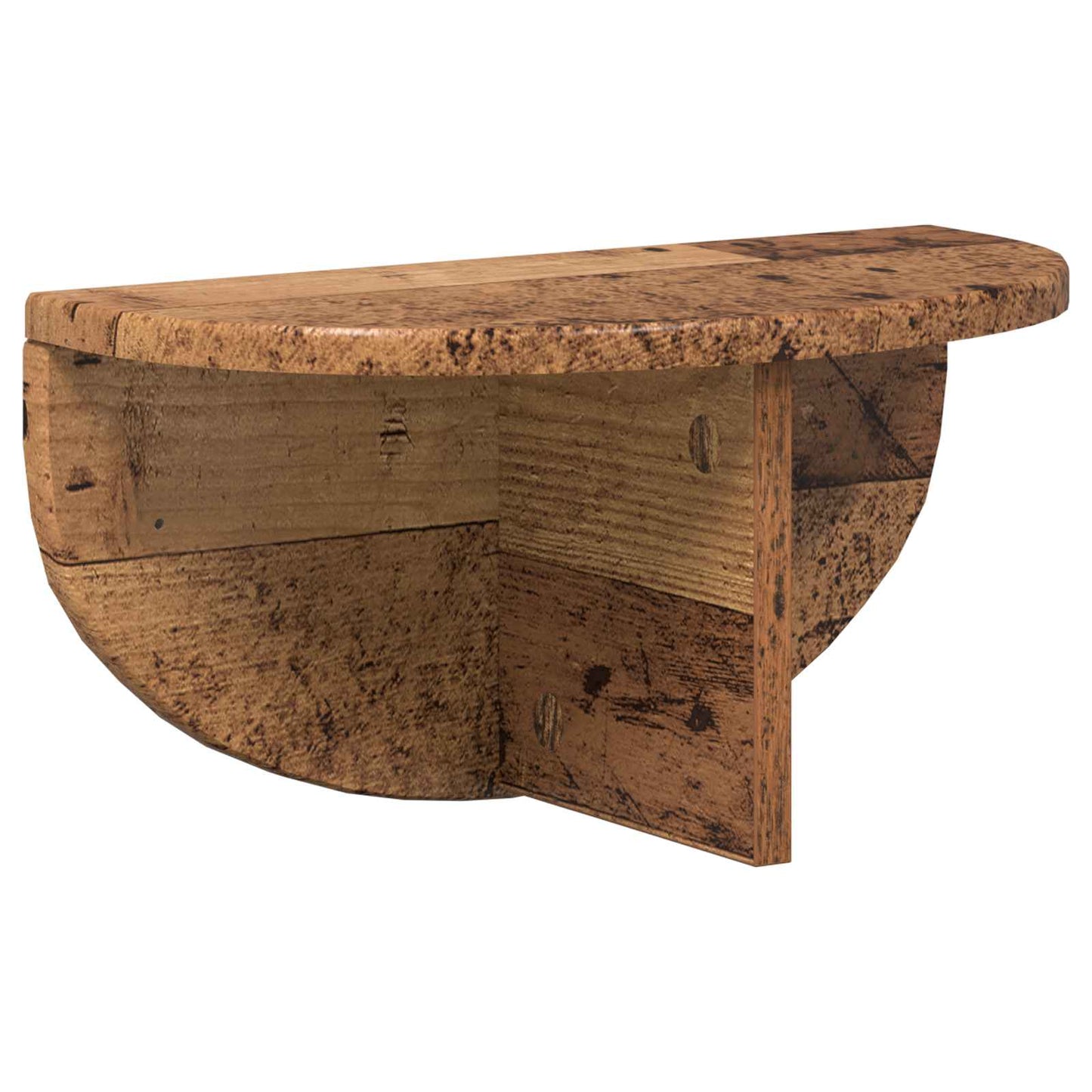 Wall Shelf Old Wood 38 x 19 x 19 cm Engineered Wood
