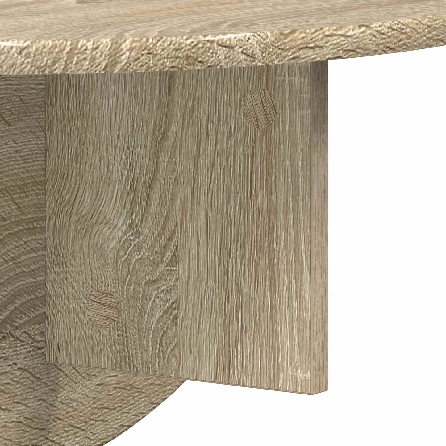 Wall Shelf Sonoma Oak 48 x 24 x 24 cm Engineered Wood