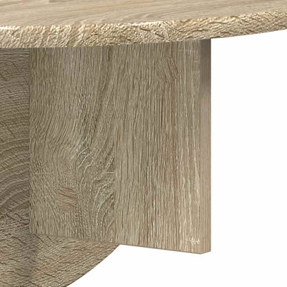 Wall Shelf Sonoma Oak 48 x 24 x 24 cm Engineered Wood
