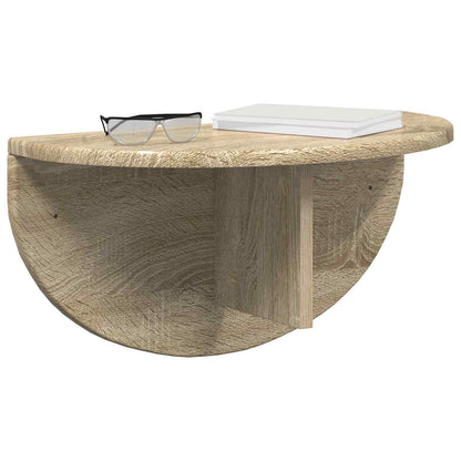 Wall Shelf Sonoma Oak 48 x 24 x 24 cm Engineered Wood