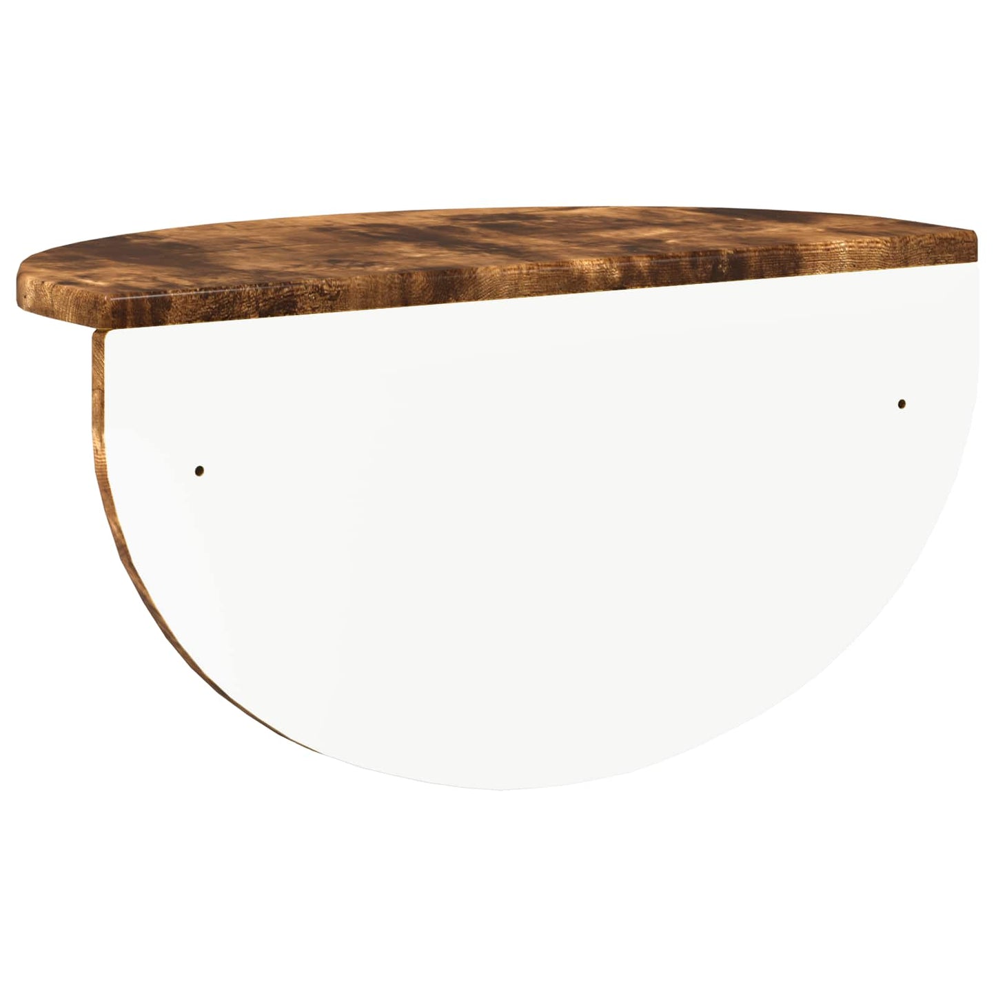 Wall Shelf Smoked Oak 48 x 24 x 24 cm Engineered Wood