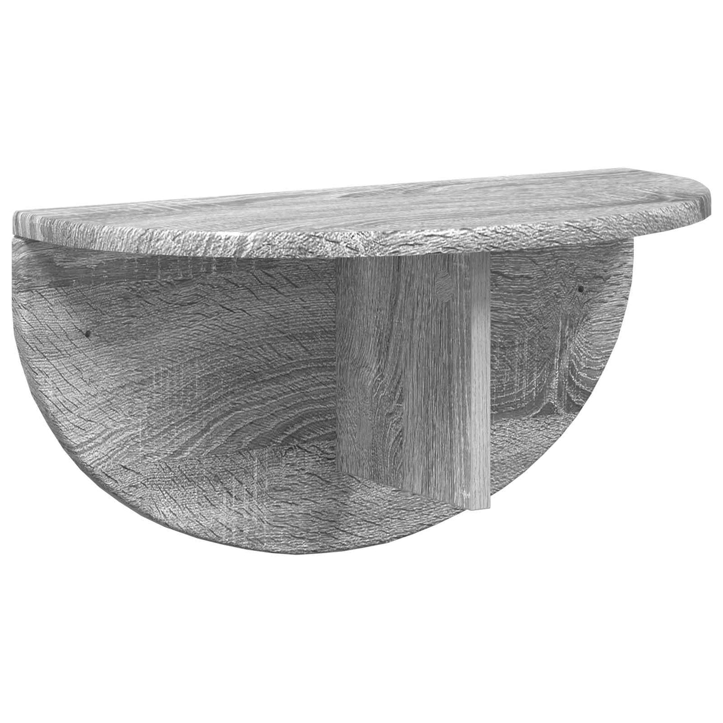Wall Shelf Wall-Mounted Grey Sonoma 48 x 24 x 24 cm