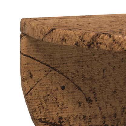 Wall Shelf Old Wood 48 x 24 x 24 cm Engineered Wood