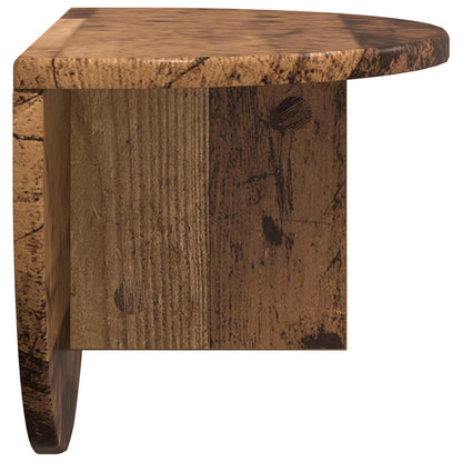 Wall Shelf Old Wood 48 x 24 x 24 cm Engineered Wood