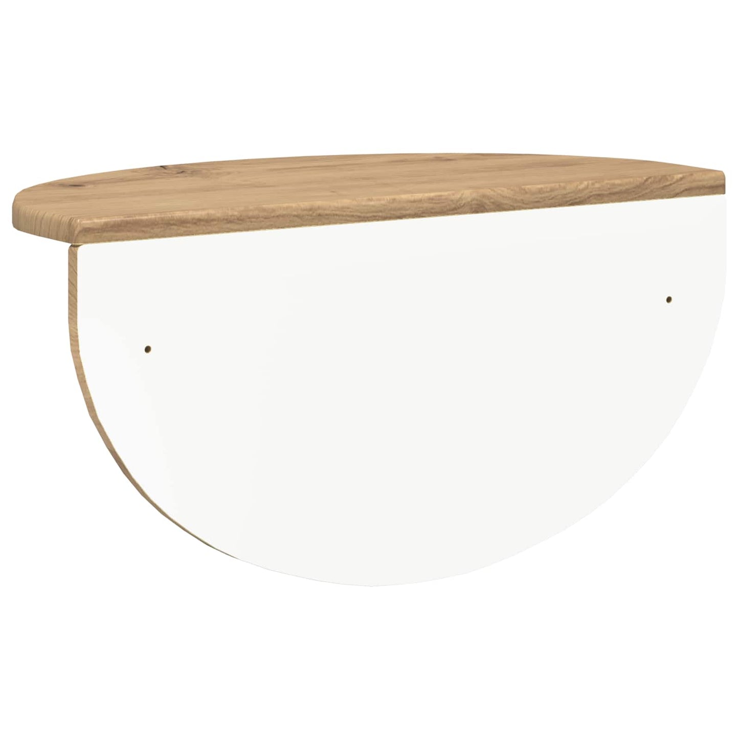 Wall Shelf 2 pcs Artisan Oak 48 x 24 x 24 cm Engineered Wood