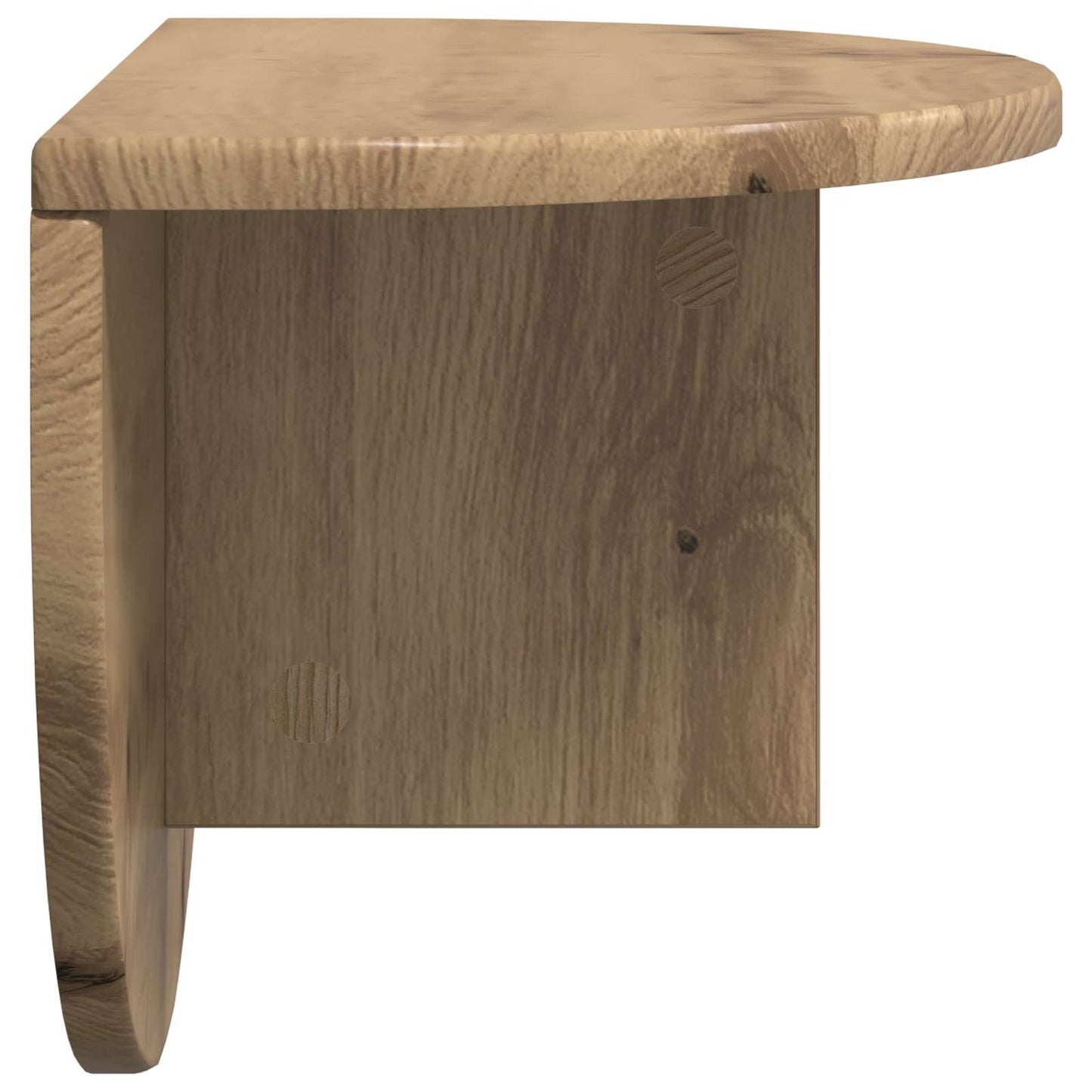 Wall Shelf 2 pcs Artisan Oak 48 x 24 x 24 cm Engineered Wood