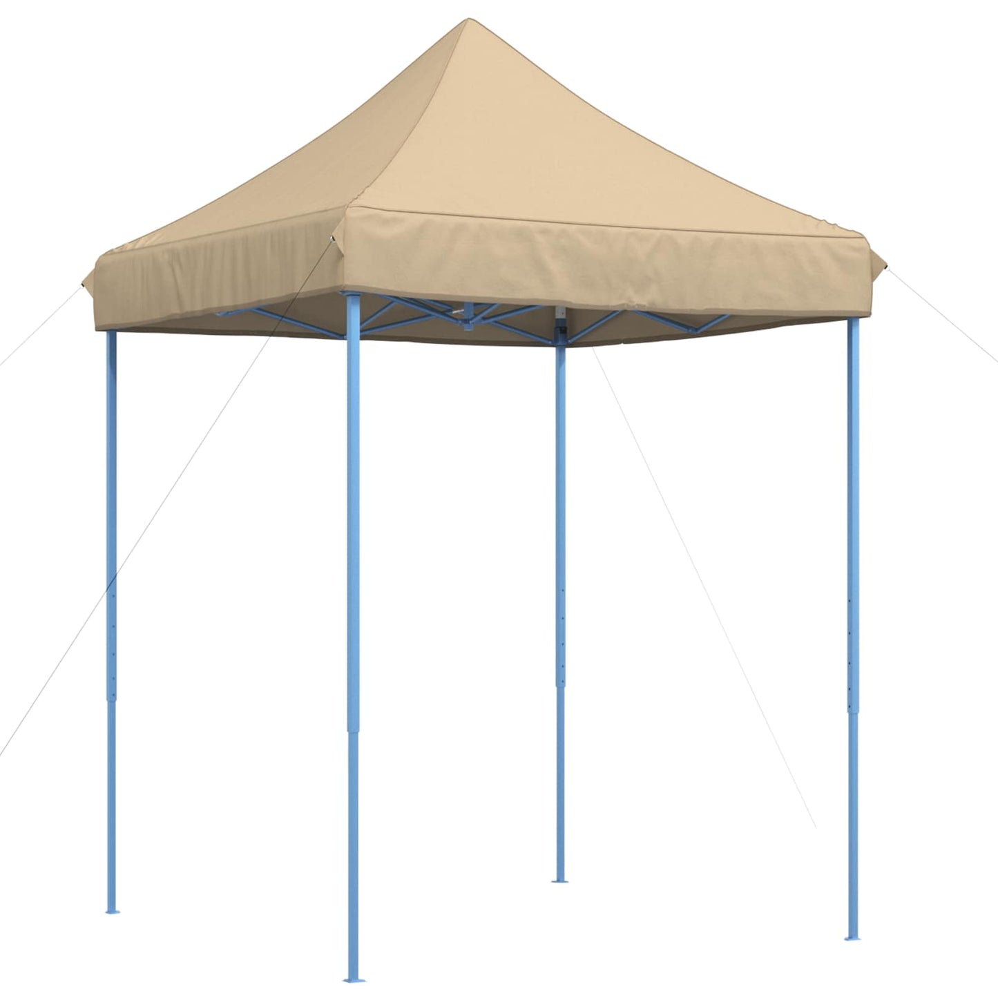 Party Tent Folding Beige 200 x 200 x 306 cm Oxford Fabric