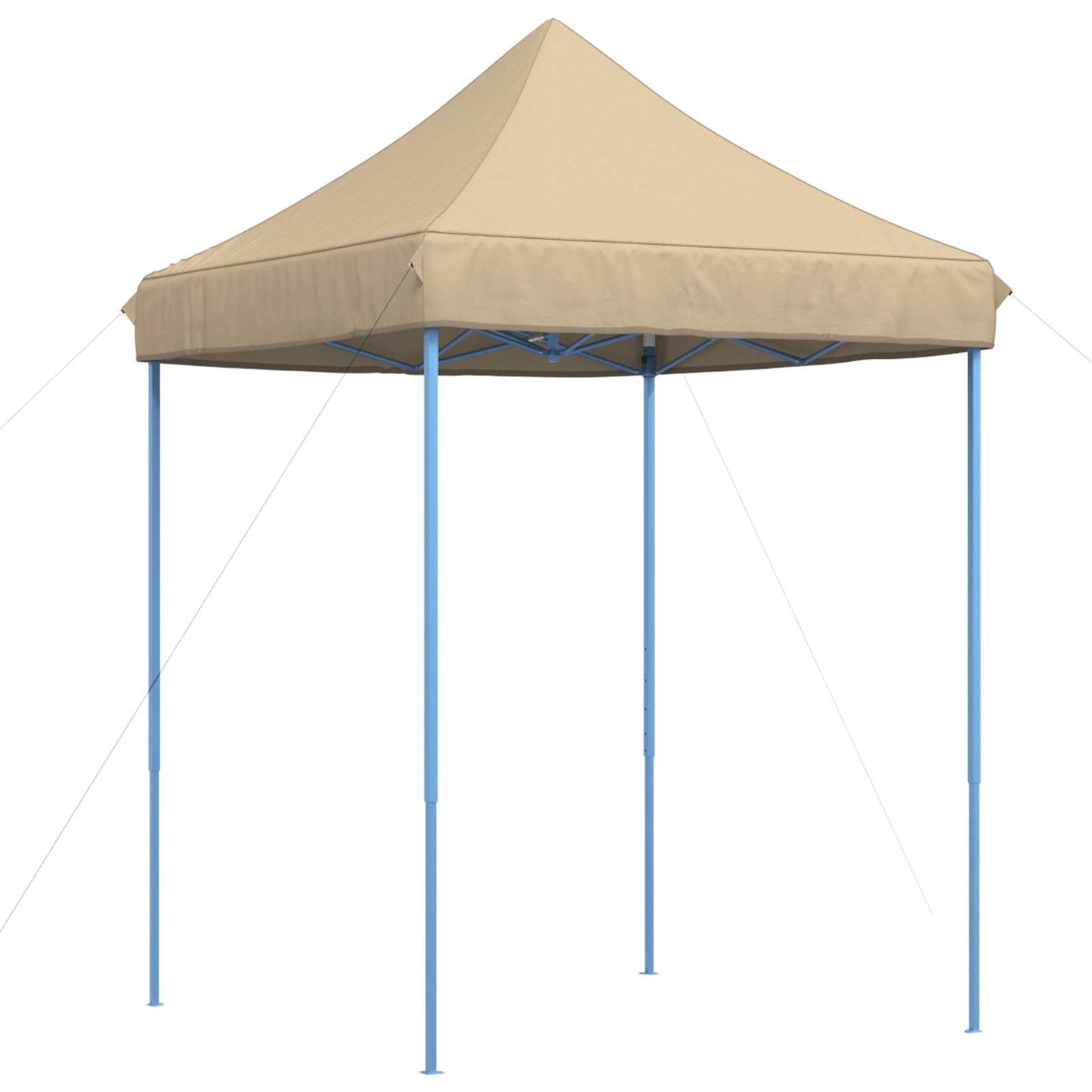 Party Tent Folding Beige 200 x 200 x 306 cm Oxford Fabric