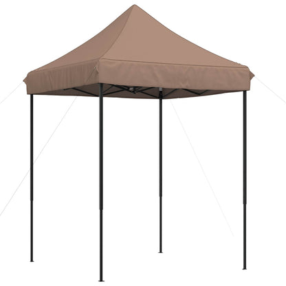 Party Tent Folding Brown 200 x 200 x 306 cm Oxford Fabric