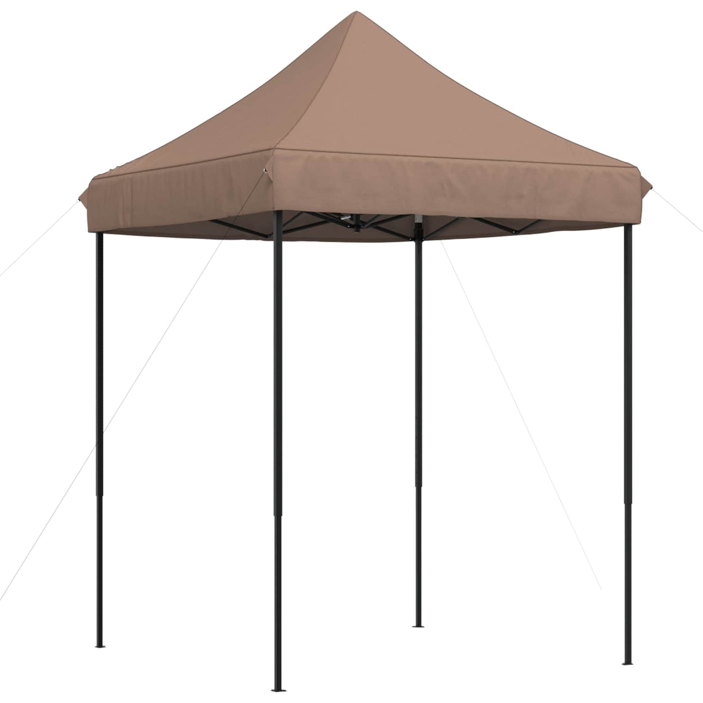 Party Tent Folding Brown 200 x 200 x 306 cm Oxford Fabric