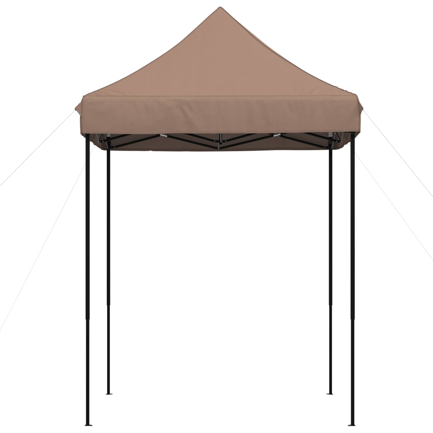 Party Tent Folding Brown 200 x 200 x 306 cm Oxford Fabric