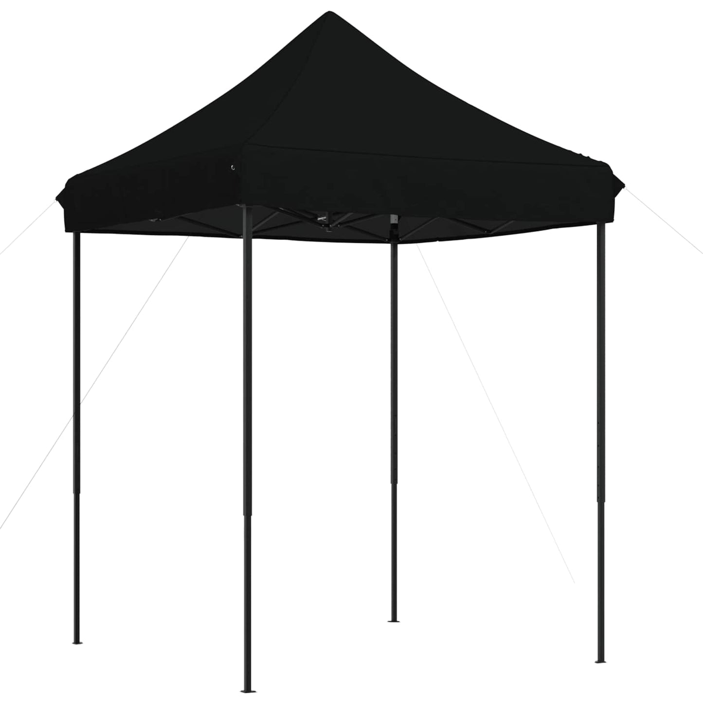 Party Tent Folding Black 200 x 200 x 306 cm Oxford Fabric
