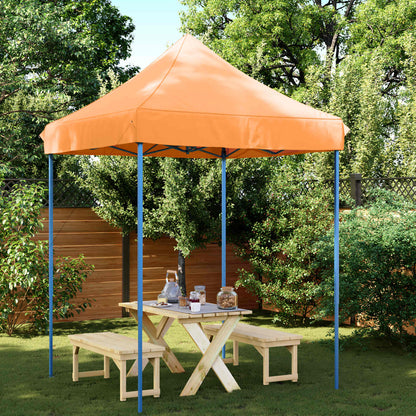 Party Tent Folding Orange 200 x 200 x 306 cm Oxford Fabric