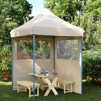 Party Tent Folding Beige 200 x 200 x 306 cm Oxford Fabric