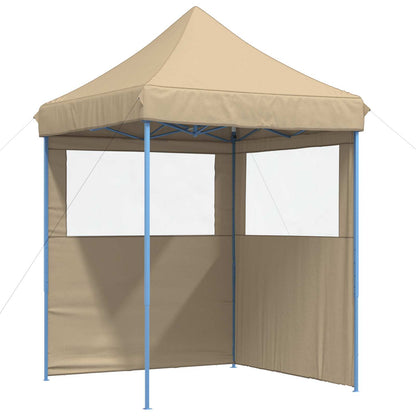 Party Tent Folding Beige 200 x 200 x 306 cm Oxford Fabric