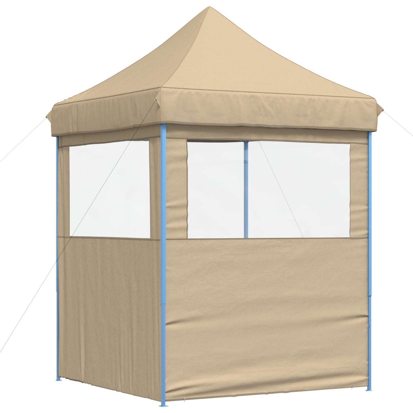 Party Tent Folding Beige 200 x 200 x 306 cm Oxford Fabric
