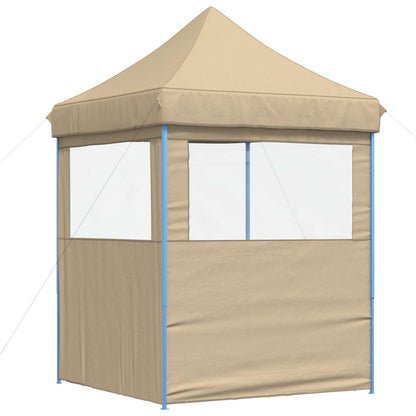 Party Tent Folding Beige 200 x 200 x 306 cm Oxford Fabric